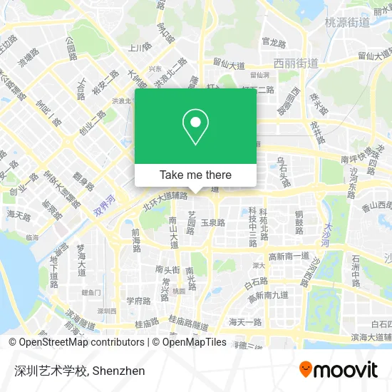 深圳艺术学校 map