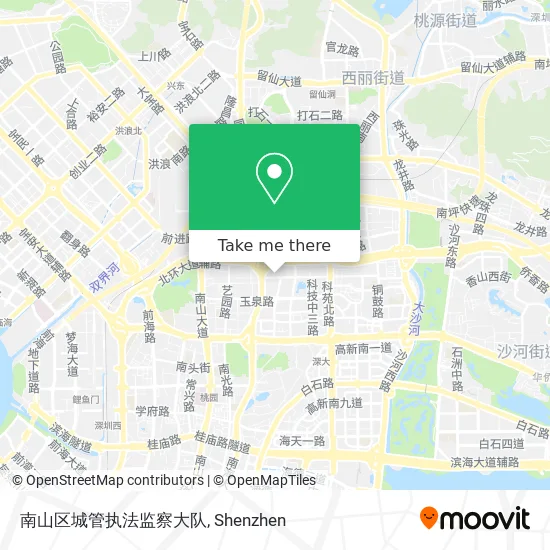 南山区城管执法监察大队 map
