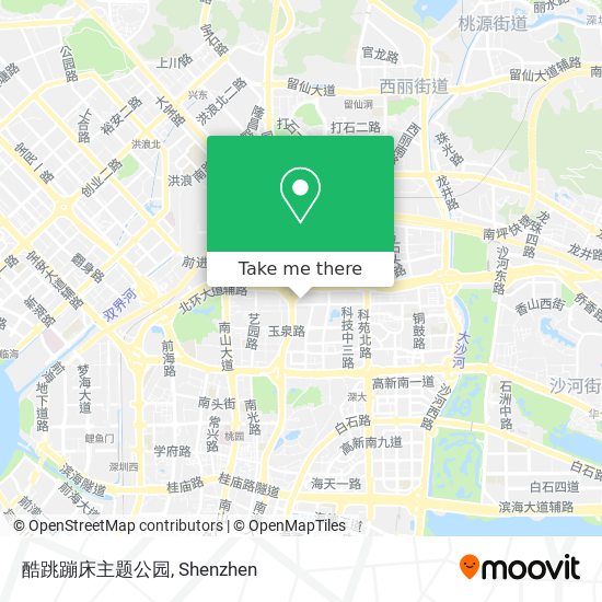 酷跳蹦床主题公园 map