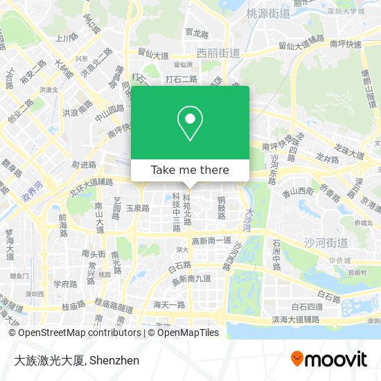 大族激光大厦 map