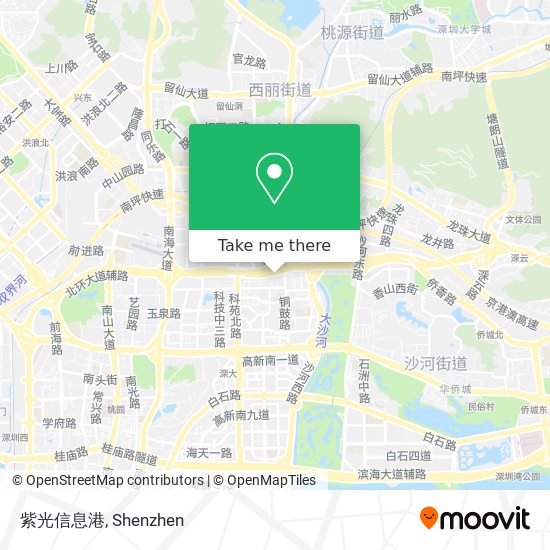 紫光信息港 map