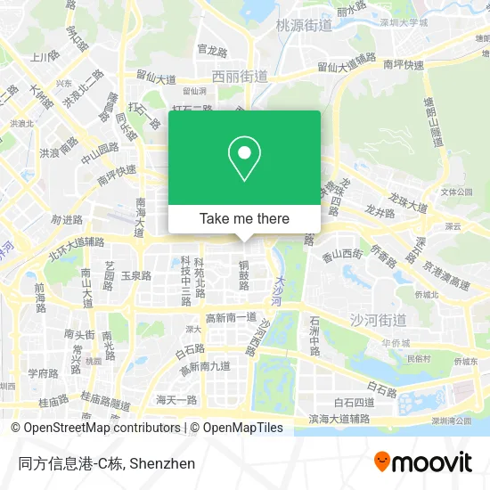 同方信息港-C栋 map