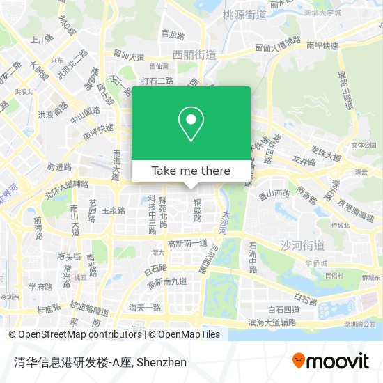 清华信息港研发楼-A座 map