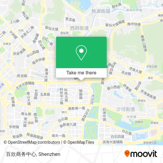 百欣商务中心 map
