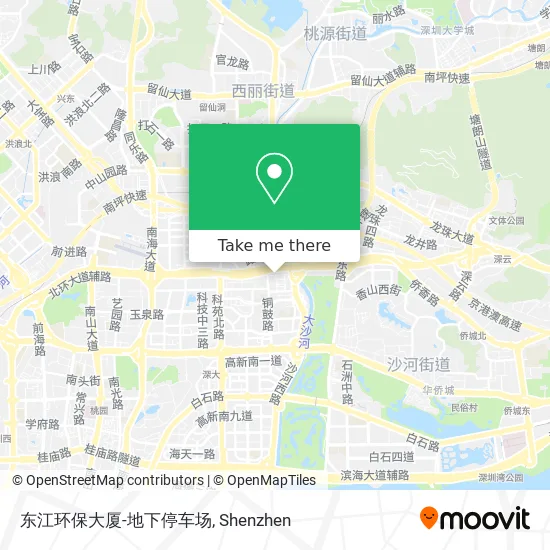 东江环保大厦-地下停车场 map