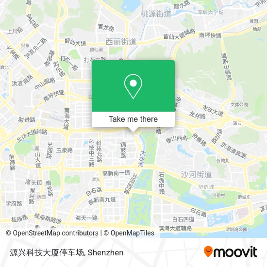 源兴科技大厦停车场 map