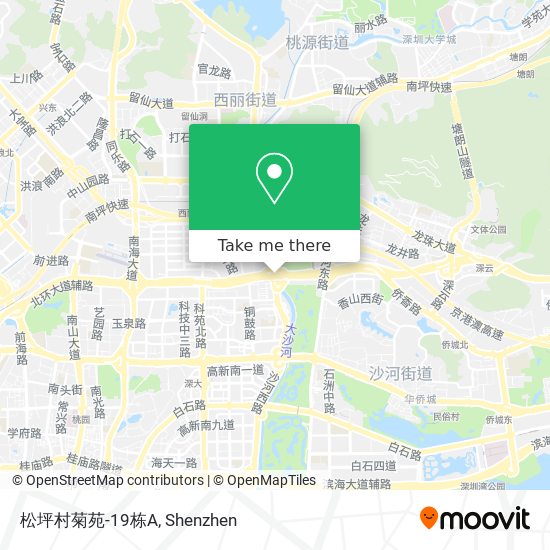 松坪村菊苑-19栋A map