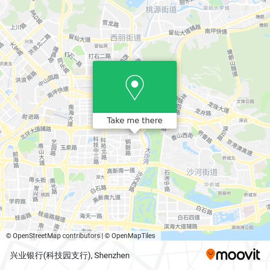兴业银行(科技园支行) map