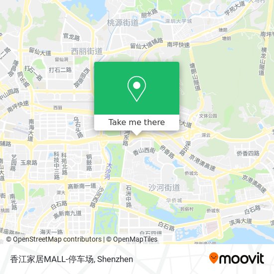 香江家居MALL-停车场 map