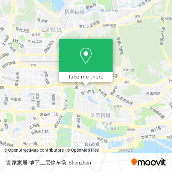 宜家家居-地下二层停车场 map