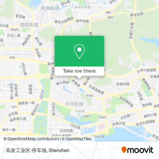 高发工业区-停车场 map