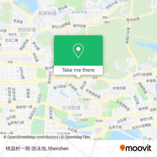 桃源村一期-游泳池 map