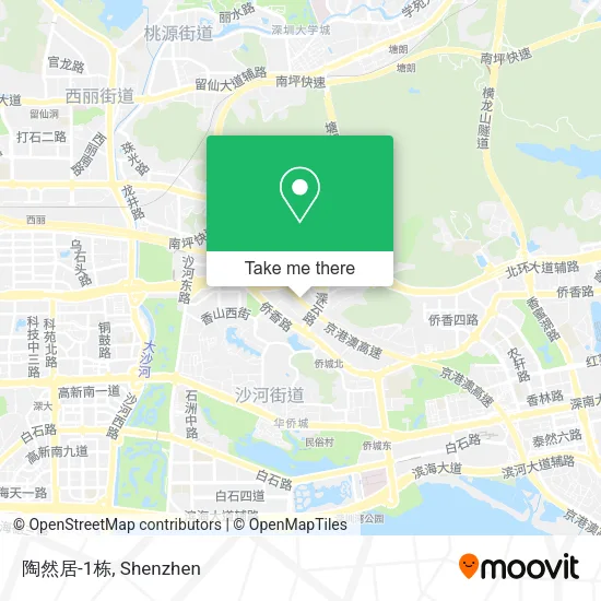陶然居-1栋 map