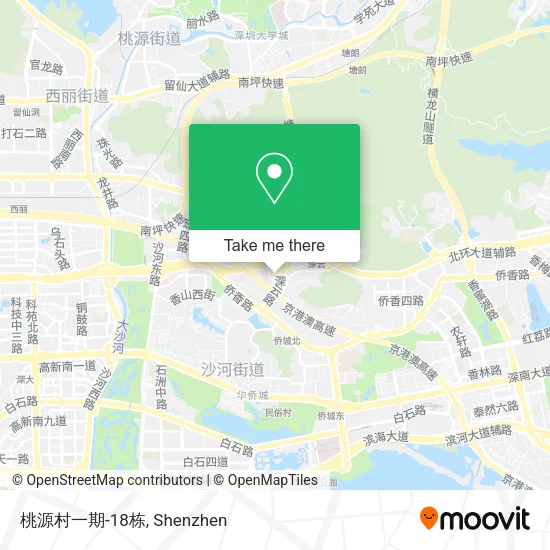 桃源村一期-18栋 map