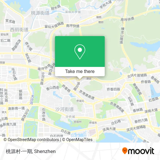 桃源村-一期 map
