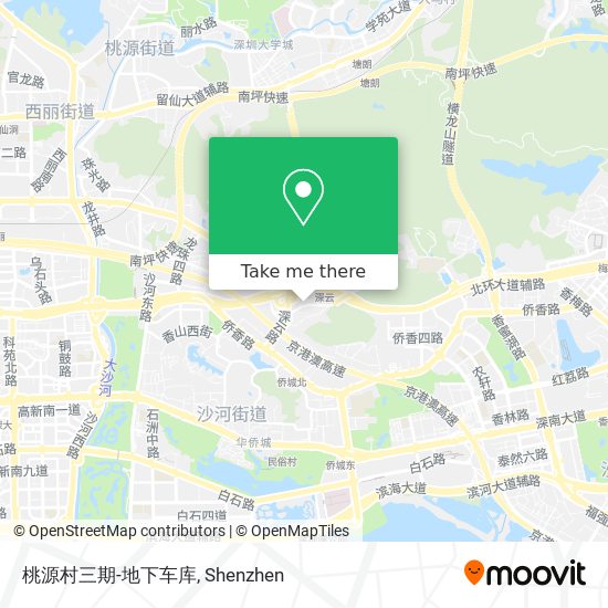 桃源村三期-地下车库 map