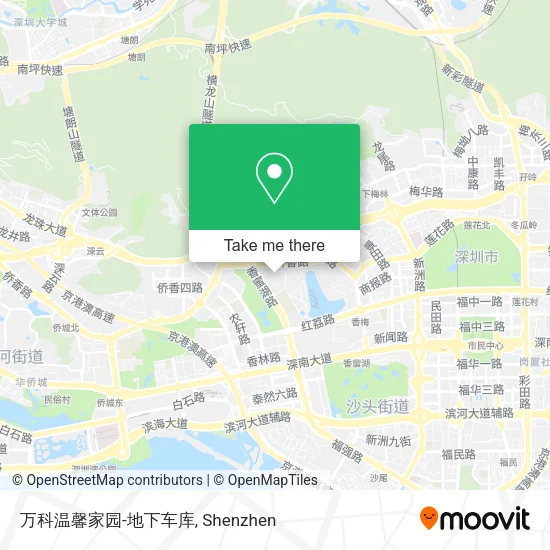 万科温馨家园-地下车库 map