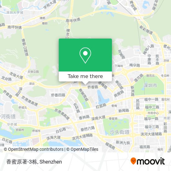 香蜜原著-3栋 map
