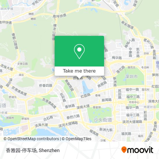 香雅园-停车场 map