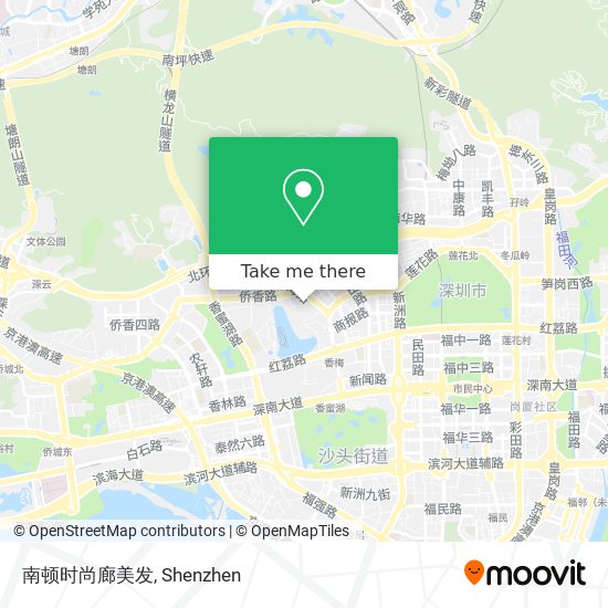 南顿时尚廊美发 map