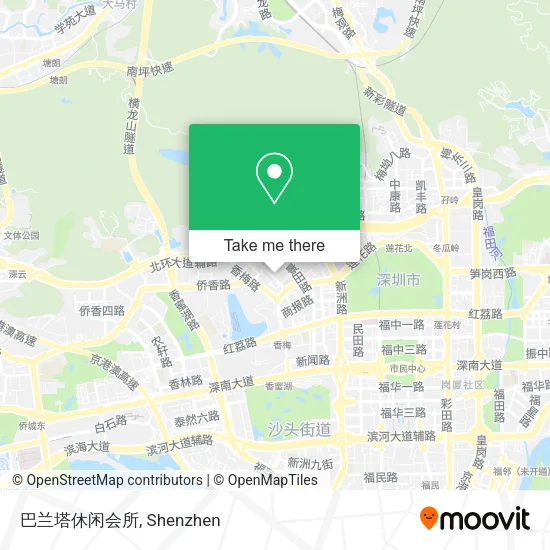 巴兰塔休闲会所 map