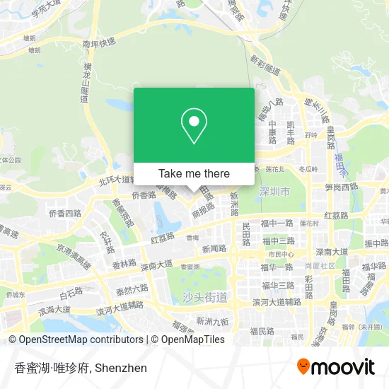 香蜜湖·唯珍府 map