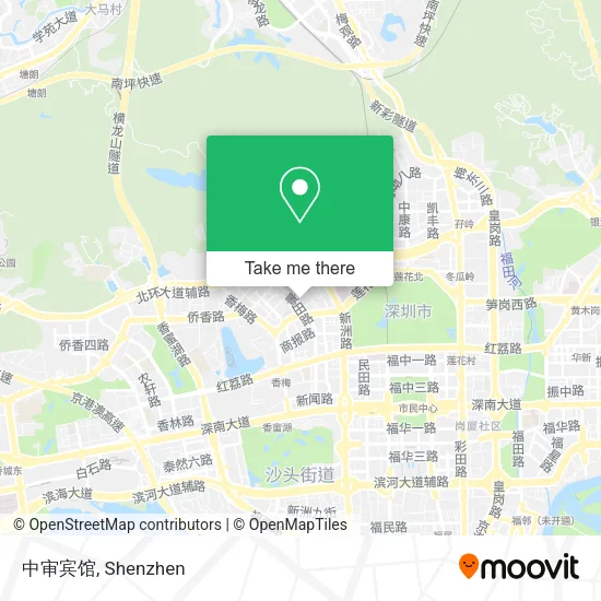 中审宾馆 map