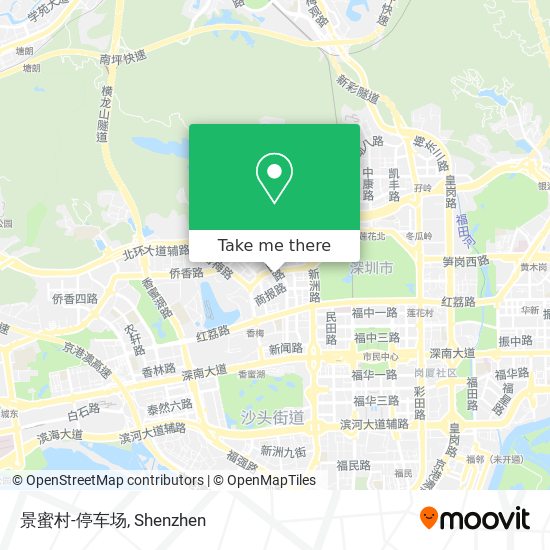 景蜜村-停车场 map
