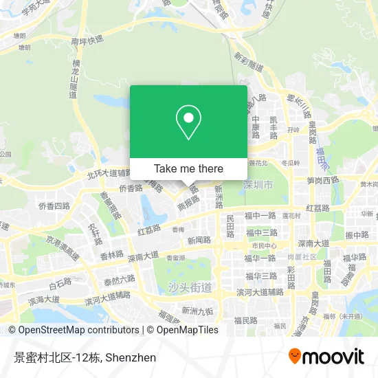 景蜜村北区-12栋 map