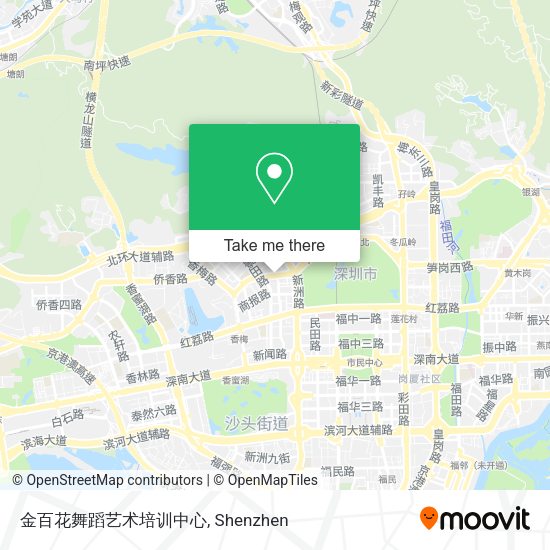 金百花舞蹈艺术培训中心 map