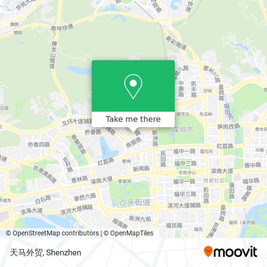 天马外贸 map