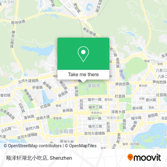 顺泽轩湖北小吃店 map