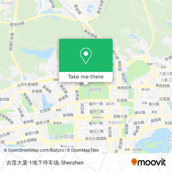 吉莲大厦-1地下停车场 map