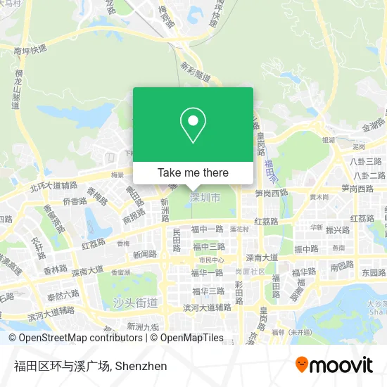 福田区环与溪广场 map