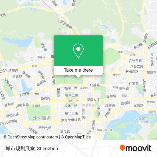 城市规划展室 map