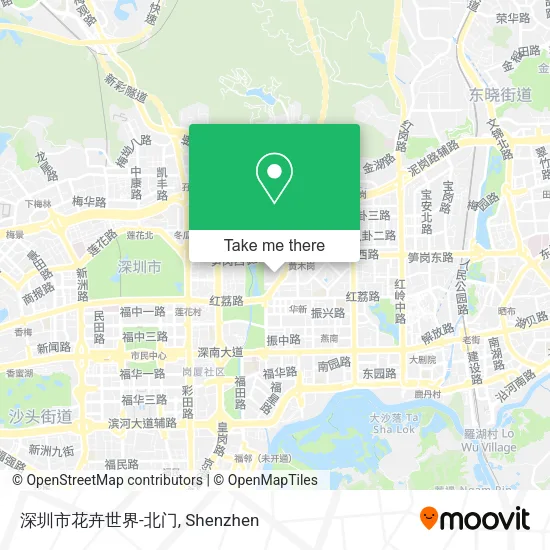 深圳市花卉世界-北门 map