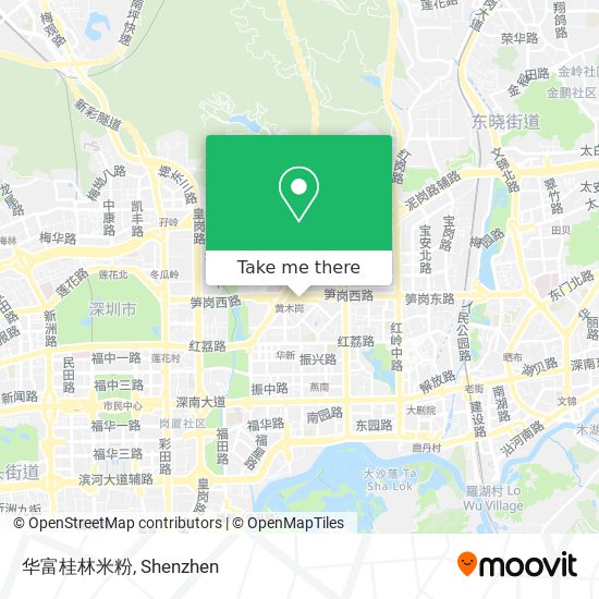 华富桂林米粉 map