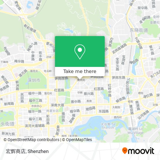宏辉商店 map