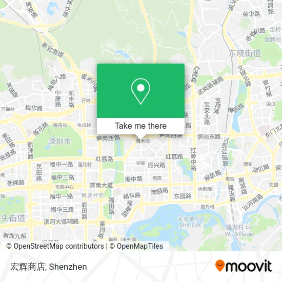 宏辉商店 map