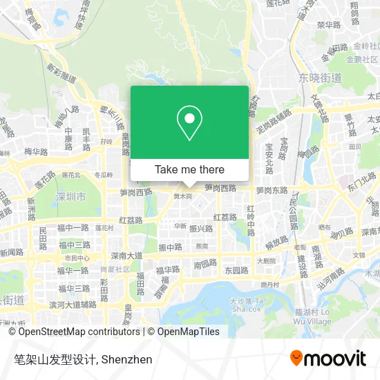笔架山发型设计 map