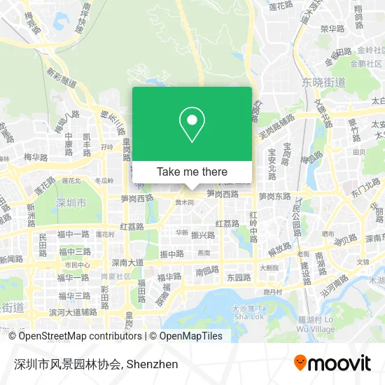 深圳市风景园林协会 map
