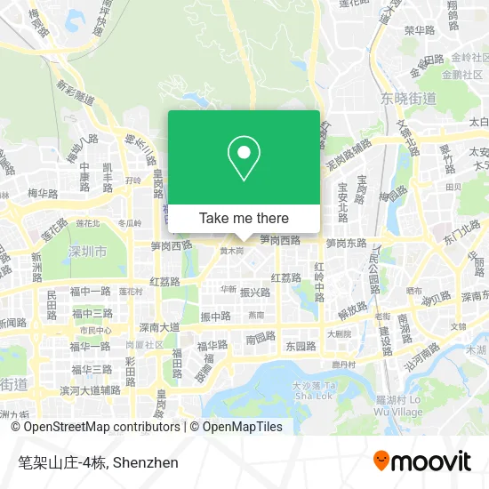 笔架山庄-4栋 map