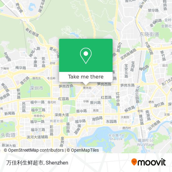 万佳利生鲜超市 map