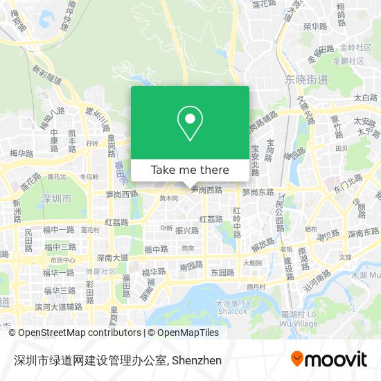 深圳市绿道网建设管理办公室 map