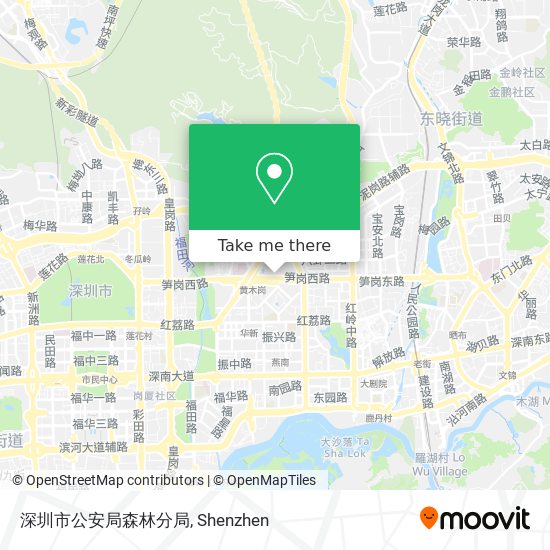 深圳市公安局森林分局 map