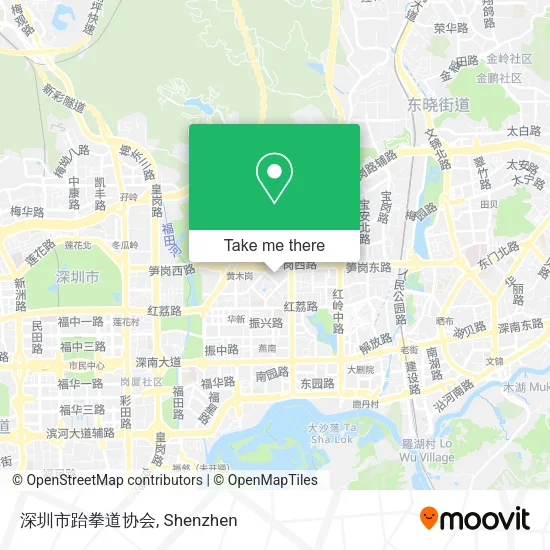 深圳市跆拳道协会 map
