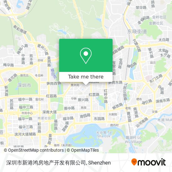 深圳市新港鸿房地产开发有限公司 map