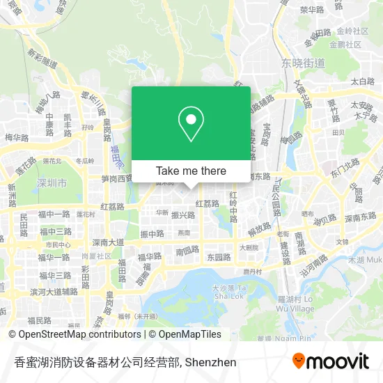 香蜜湖消防设备器材公司经营部 map