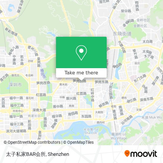 太子私家BAR会所 map