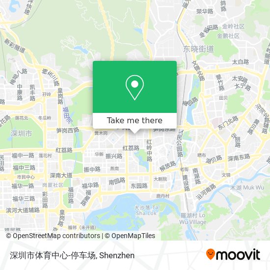 深圳市体育中心-停车场 map
